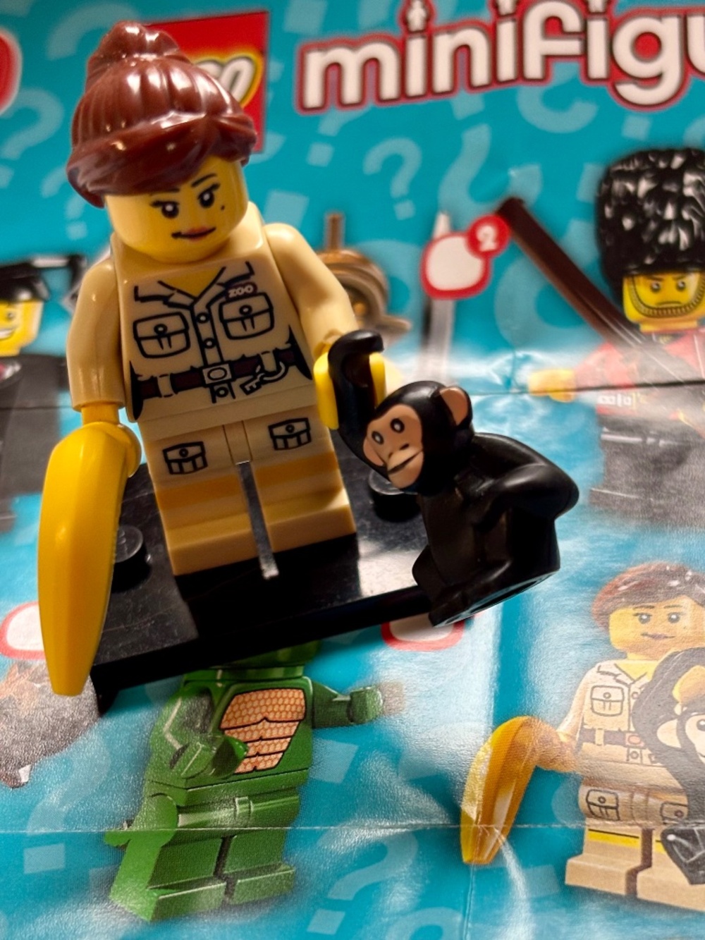 LEGO SERIES 5 "Zookeeper" col05-7 LIKE NEW!